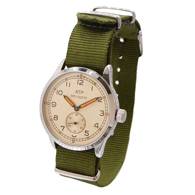 A.T.P  Army Trade Pattern British Military WW2 Style Service Watch - Wristwatch