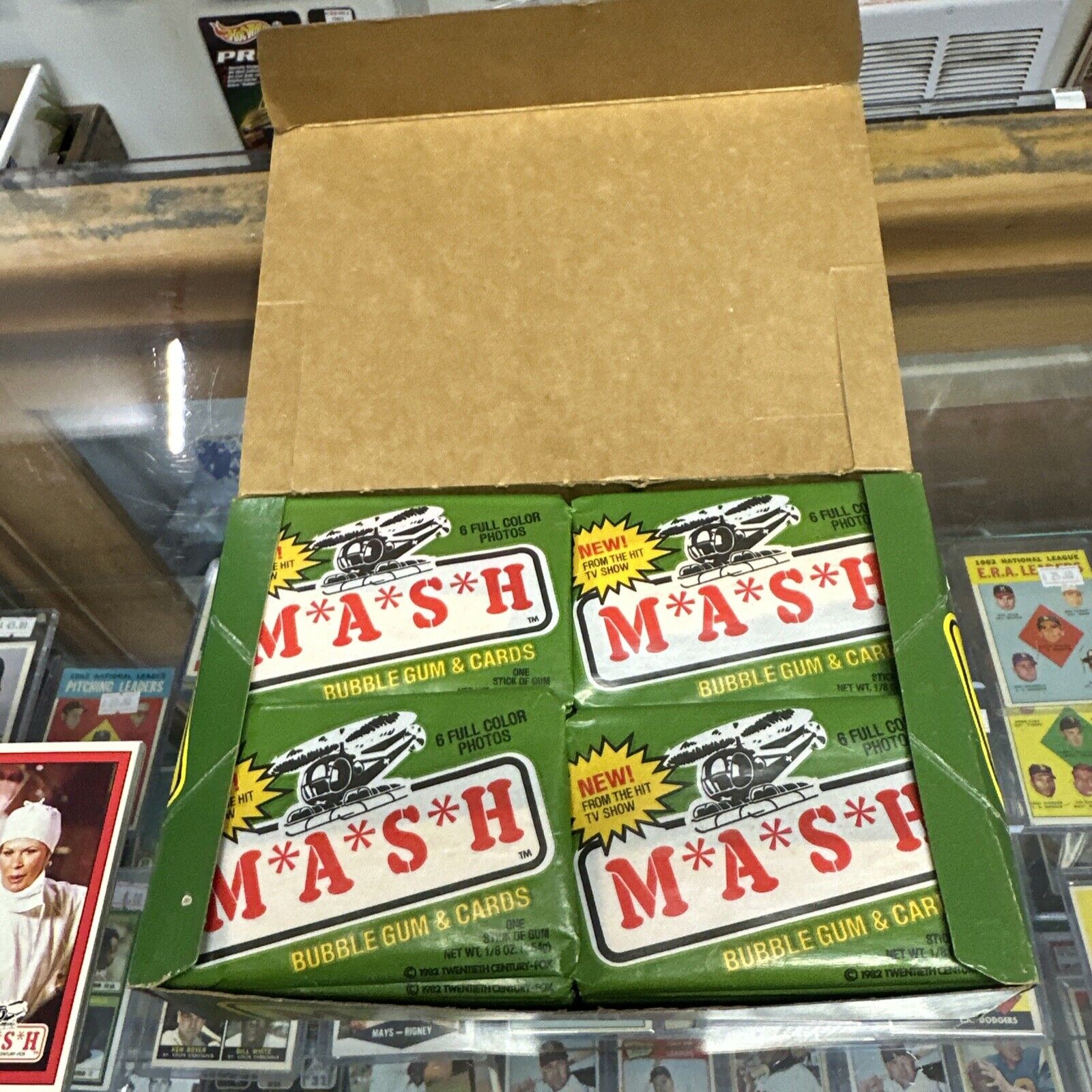 1982 Donruss Mash Trading Card Set Wax Pack Box Unopened Packs M*A*S*H Excellent