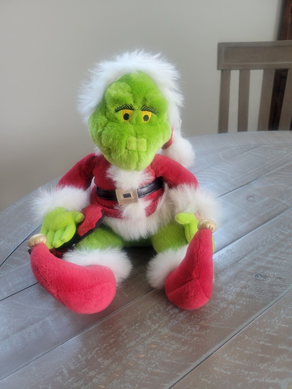 Dr Suess How The Grinch Stole Christmas Sitting Plush 