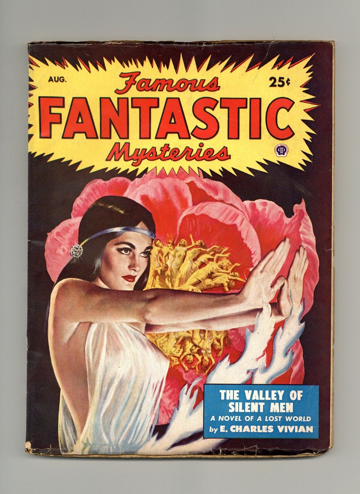 Famous Fantastic Mysteries Pulp Aug 1949 Vol. 10 #6 VG
