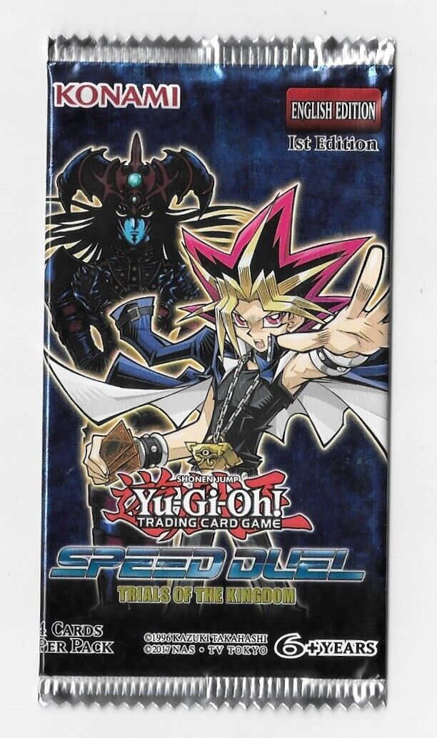 Yu-Gi-Oh TCG - Speed Duel : Trials Of The Kingdon Booster Pack (New & Unopened)