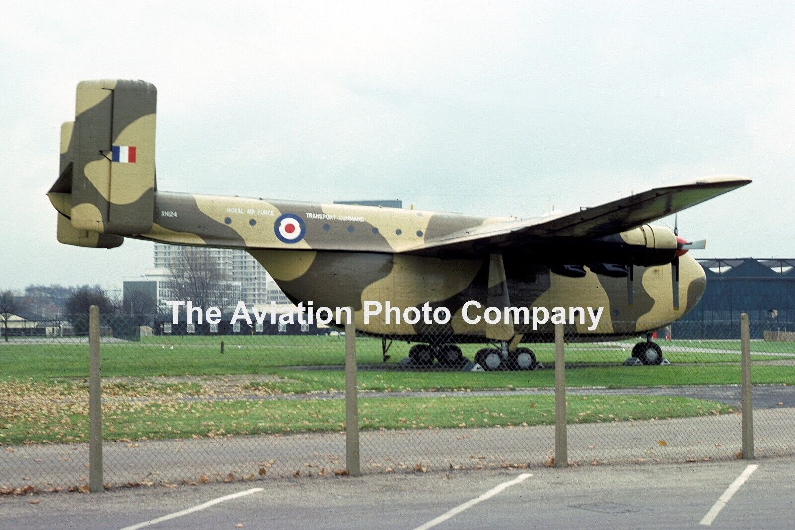 RAF Blackburn Beverley C.1 XH124 at the RAF Museum Hendon (1976) Photograph