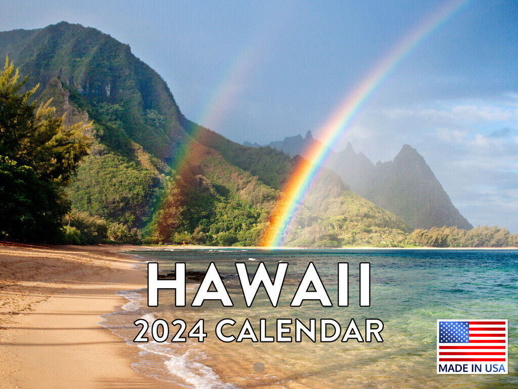 Hawaii 2024 Wall Calendar 