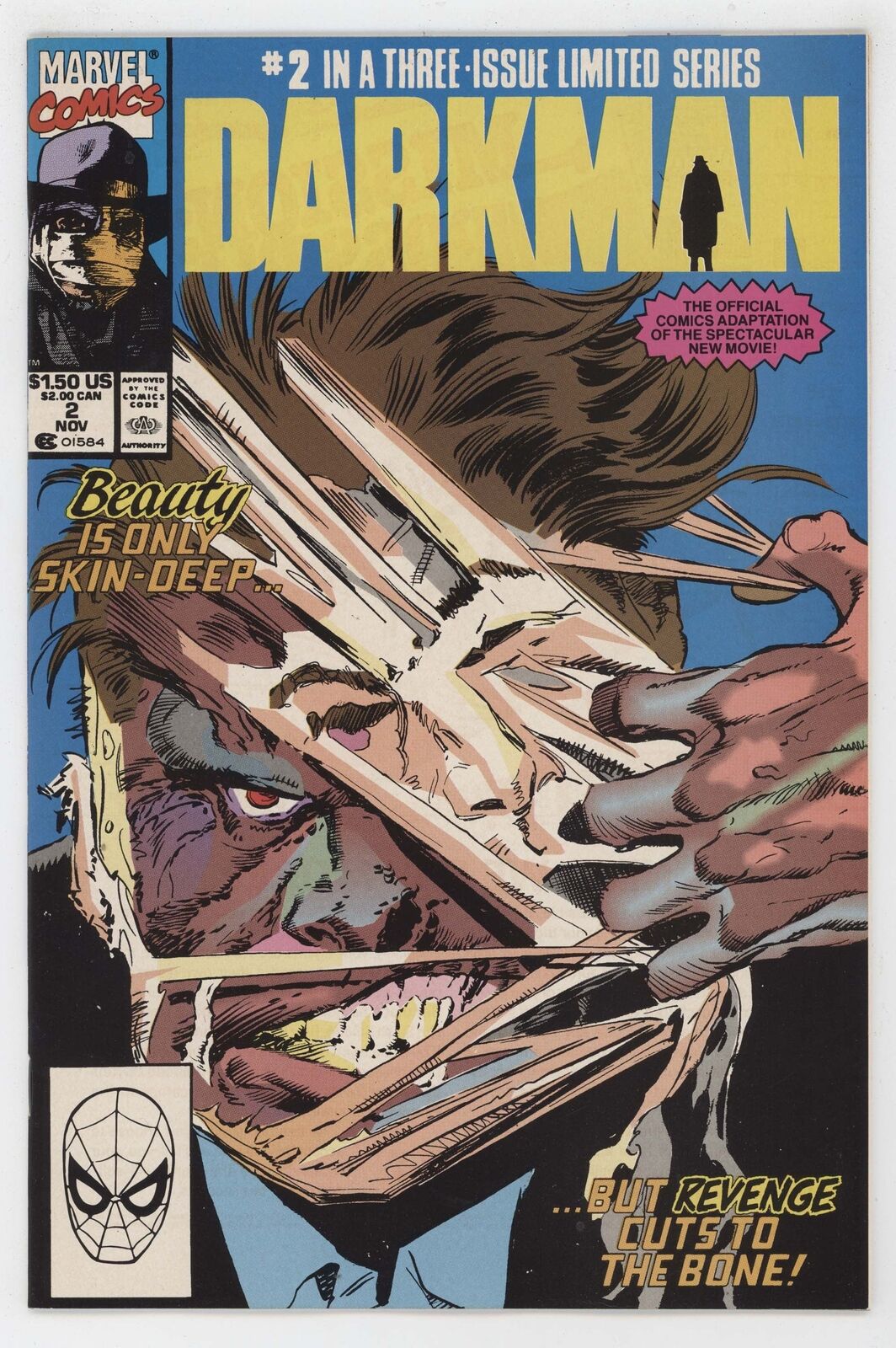 Darkman 2 Marvel 1990 NM