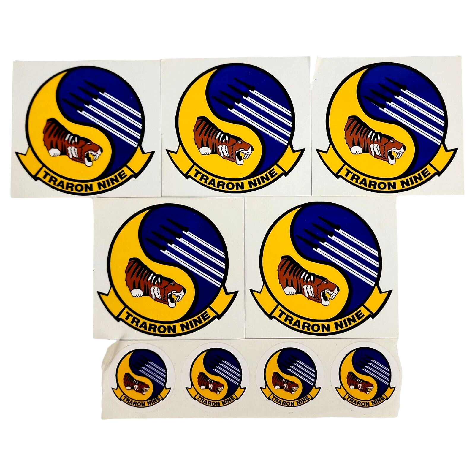 Navy Traron Nine Stickers Naval Tigers 3\