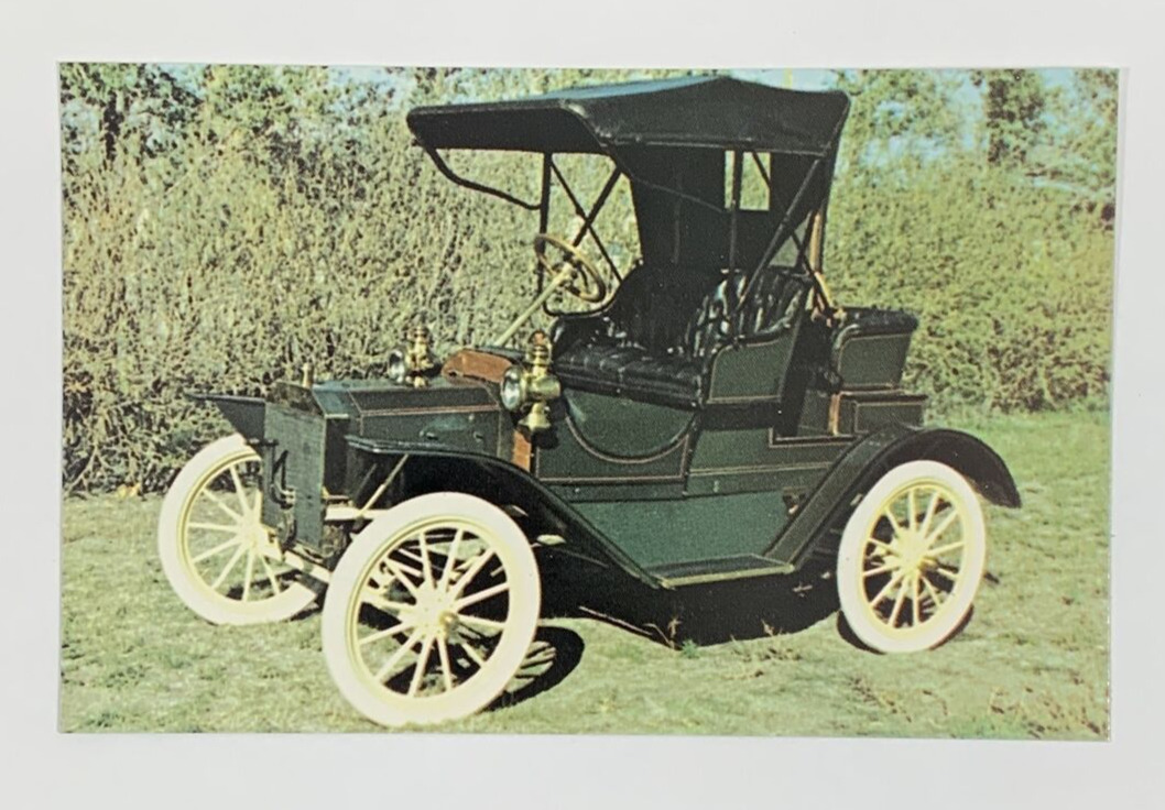 1908 Ford Model S Runabout Postcard Towe Antique Ford Collection Deer Lodge MT