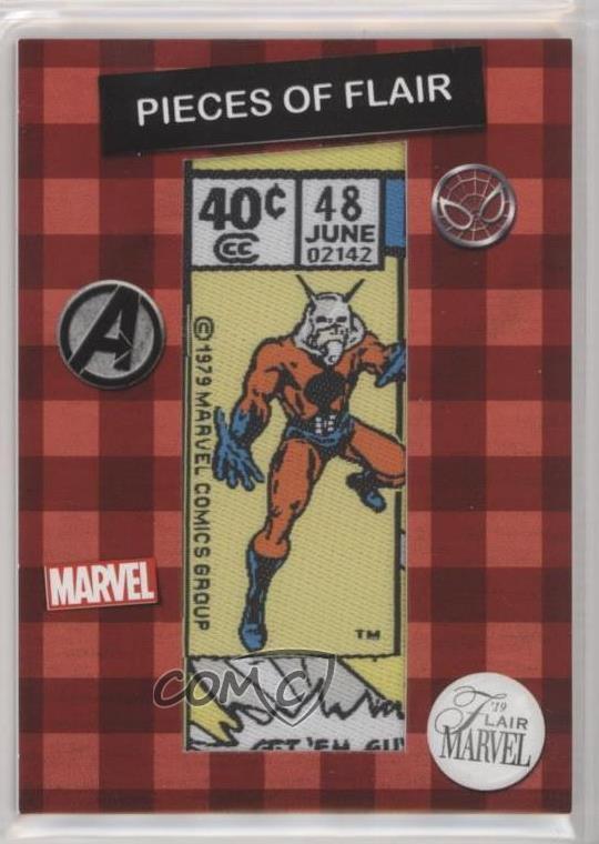 2019 Flair Marvel Pieces of Flair Ant-Man Marvel Premiere #48 #POF8 0he