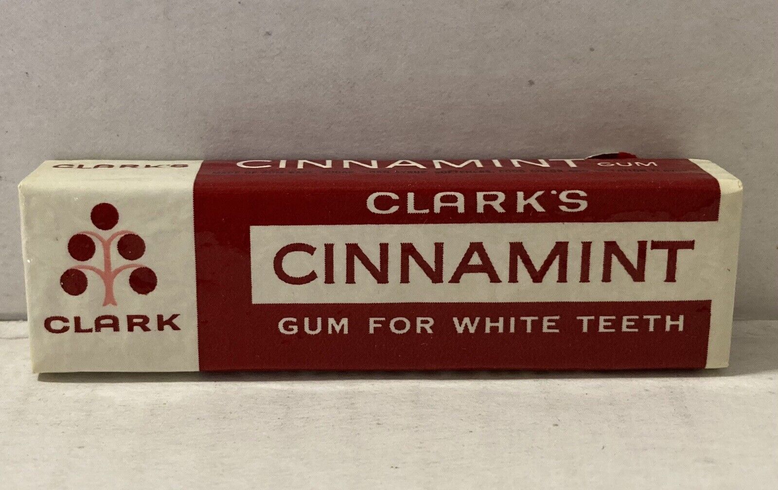 Vintage 1960\'s Clark\'s CINNAMINT Chewing Gum  5 Sticks--NOS-Sealed