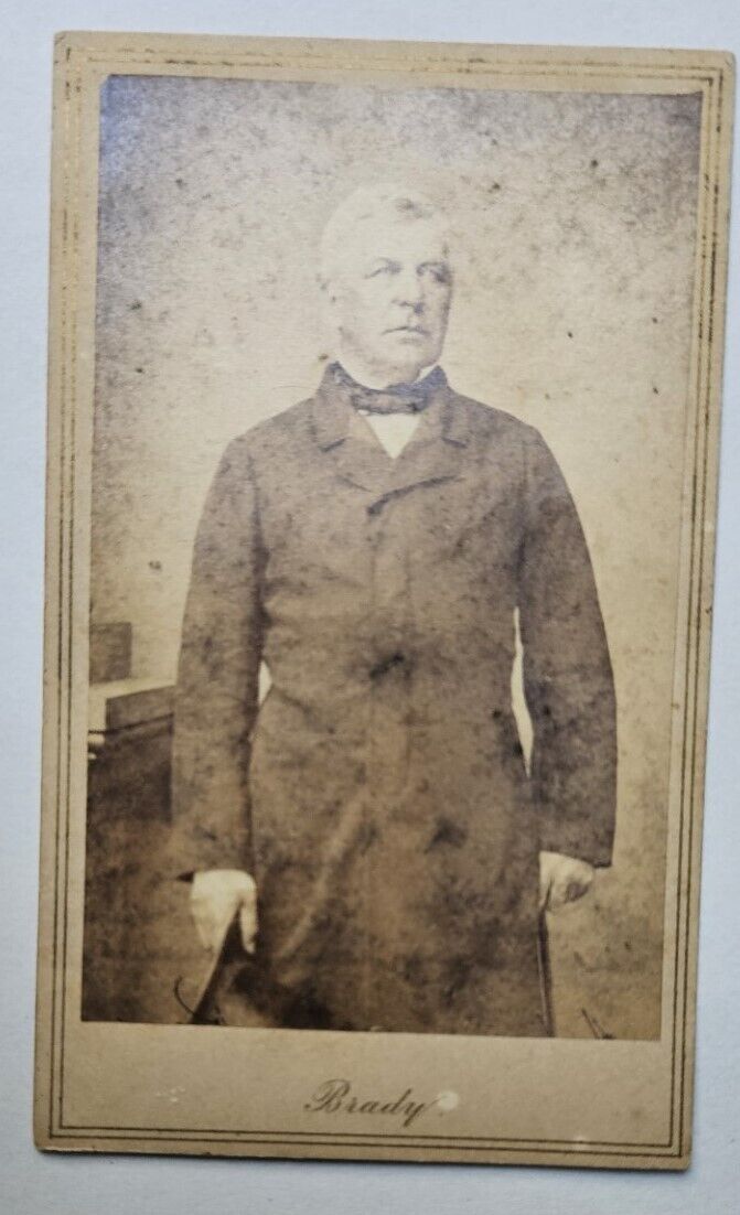 Early CDV Photograph by 19th Centry Photography Great Mathew Brady