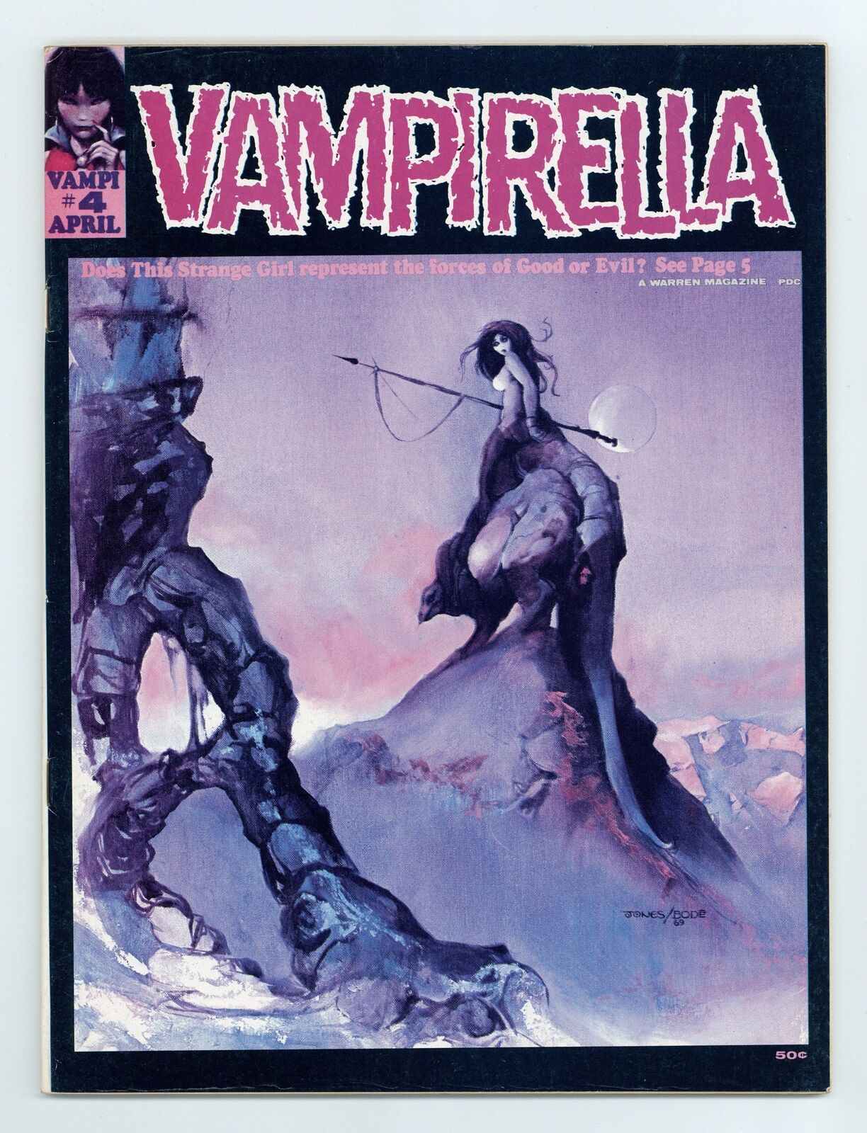 Vampirella #4 FN 6.0 1970