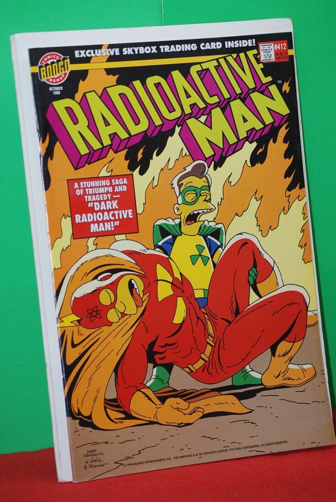 Radioactive Man #412 - Dark Radioactive Man - Bongo -NEW-Unread- NM+