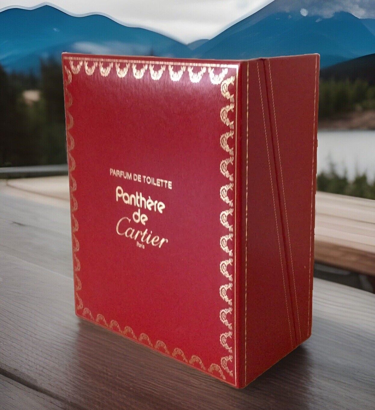 Cartier ~ Parfum De Toilette Panthere De Cartier Box ~ Hinged Lid ~ France
