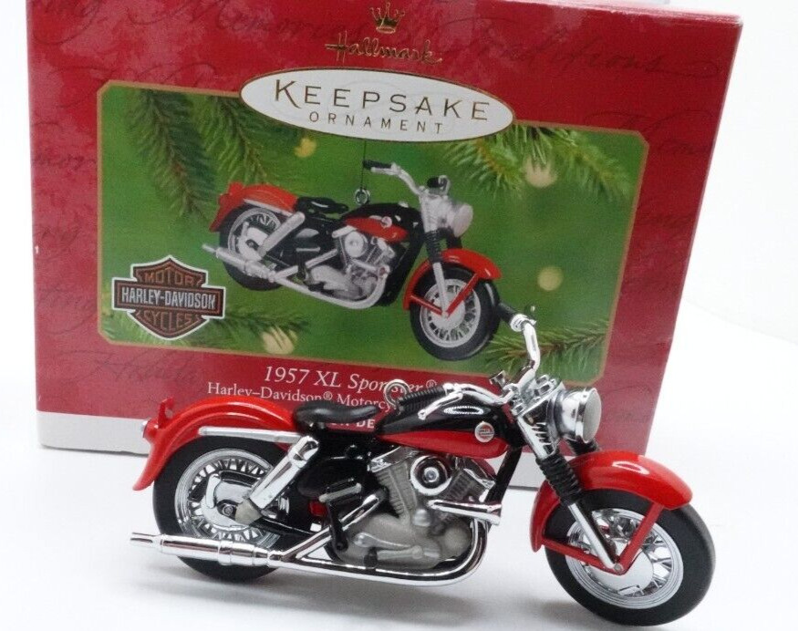 Hallmark Keepsake Ornament 1957 XL Sportster Harley Davidson Motorcycle