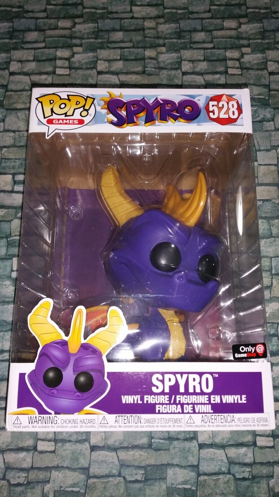 Funko Pop Spyro 10 Inch #528 Brand NEW