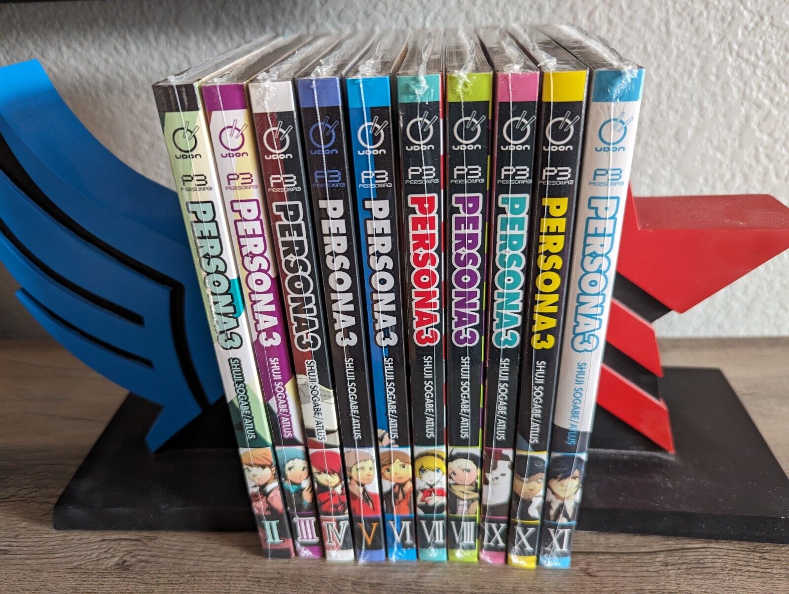 Persona 3 Vol 2-11 English Manga Set - Brand New Shujii Sogabe Atlus