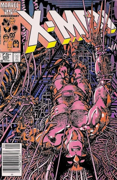 Uncanny X-Men, The #205 (Newsstand) VF; Marvel | Chris Claremont Wolverine - we