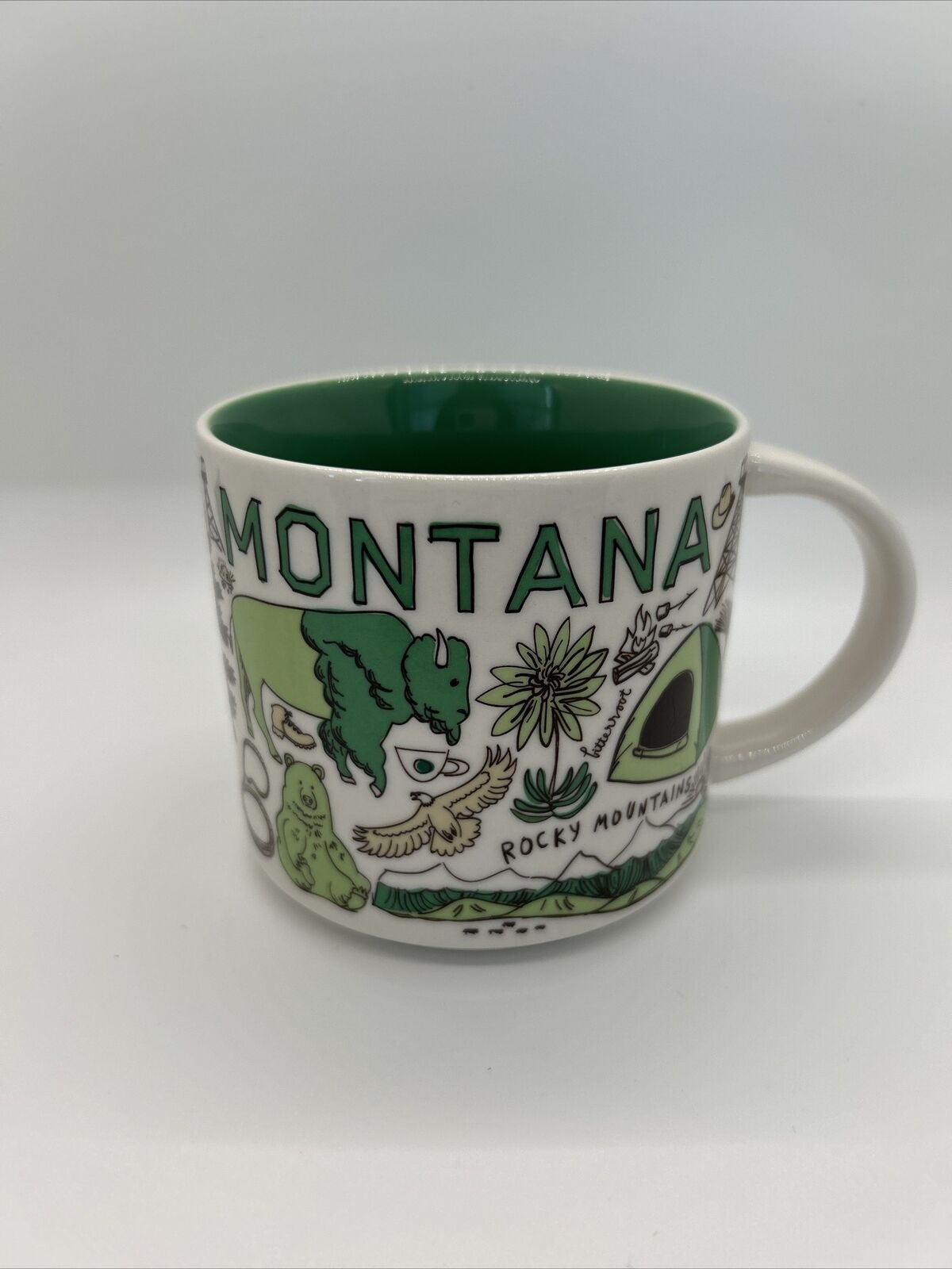 Montana Starbucks Been There Mug  14 Oz
