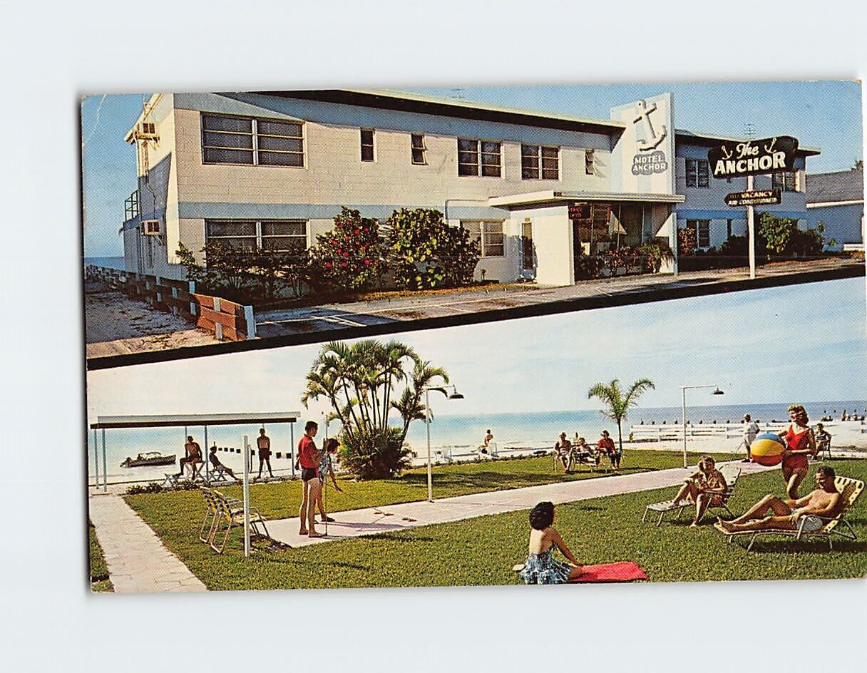 Postcard Anchor Motel, St. Petersburg, Florida