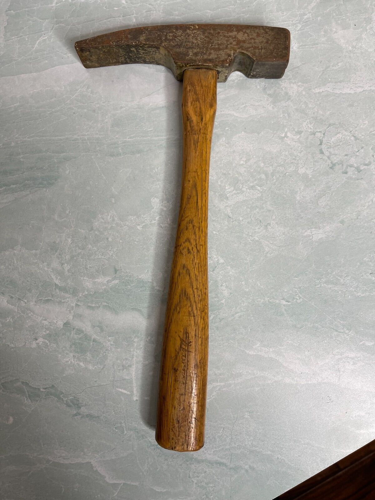 Vtg Shapleigh\'s Masonry Bricklayer Tool Brick Mason Hammer Antique Old Shapleigh