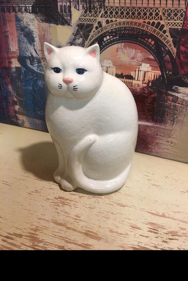 Mid Century Ceramic Cat large