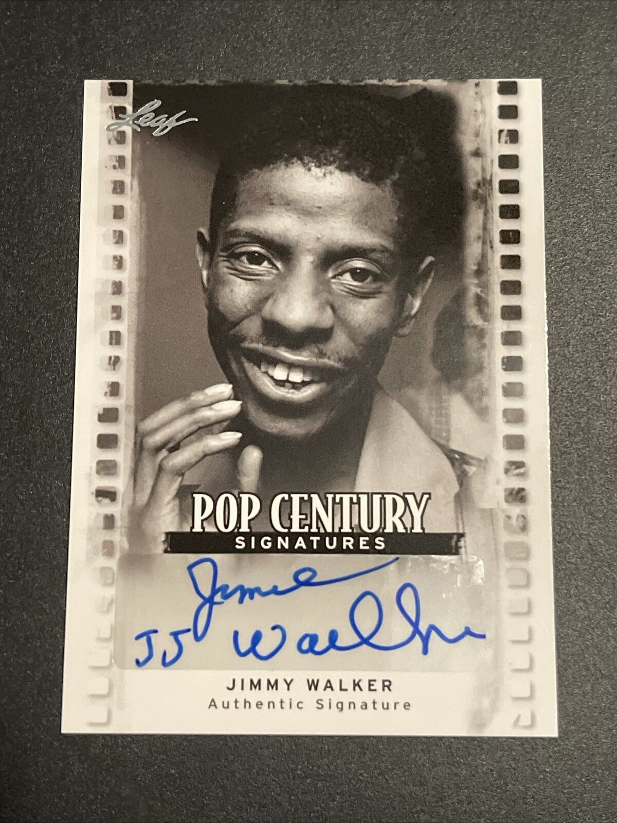 2011 Leaf Pop Century Signatures JIMMY WALKER Autograph Card SP - Good Times