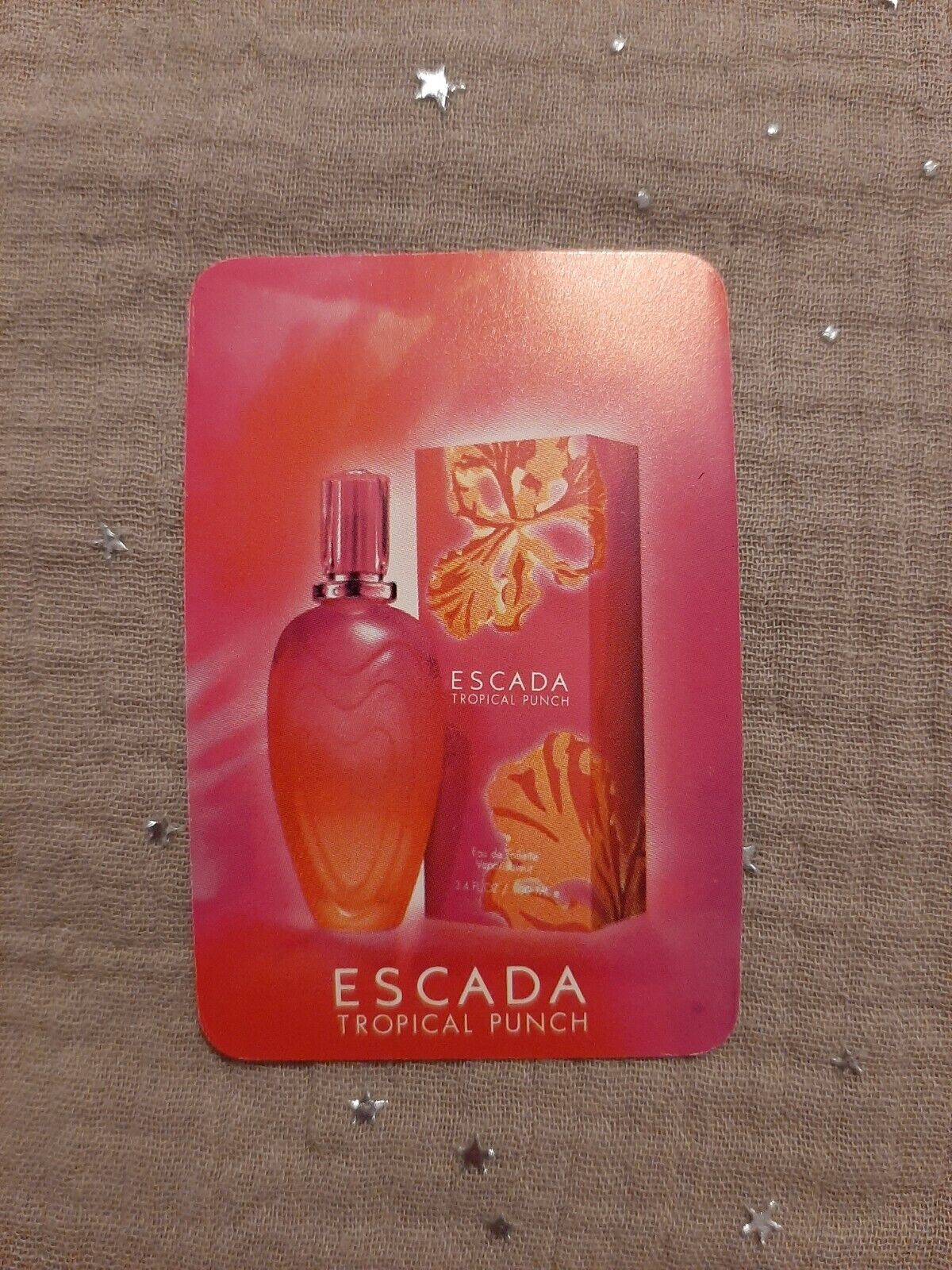 Perfume Card - Perfume Card. Escada - Tropical Punch - Liquatouch