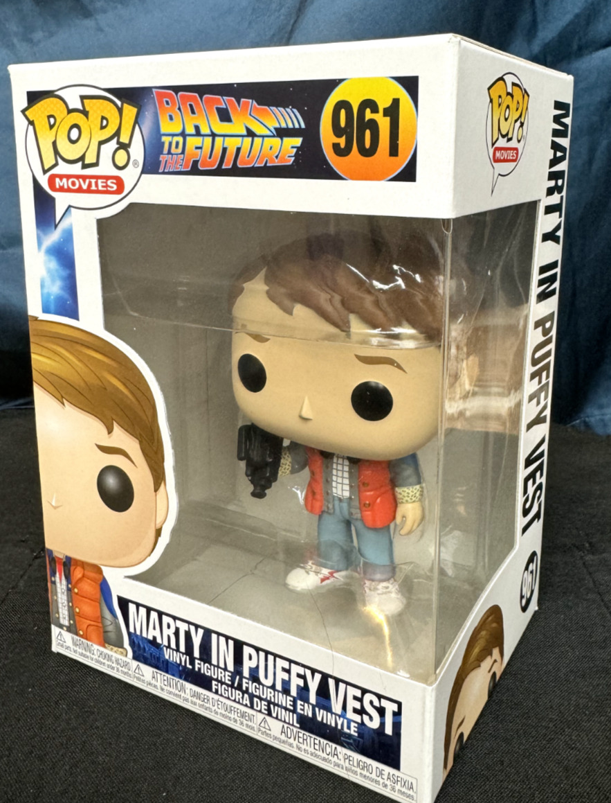 Funko Pop Vinyl: Back to the Future - Marty in Puffy Vest #961