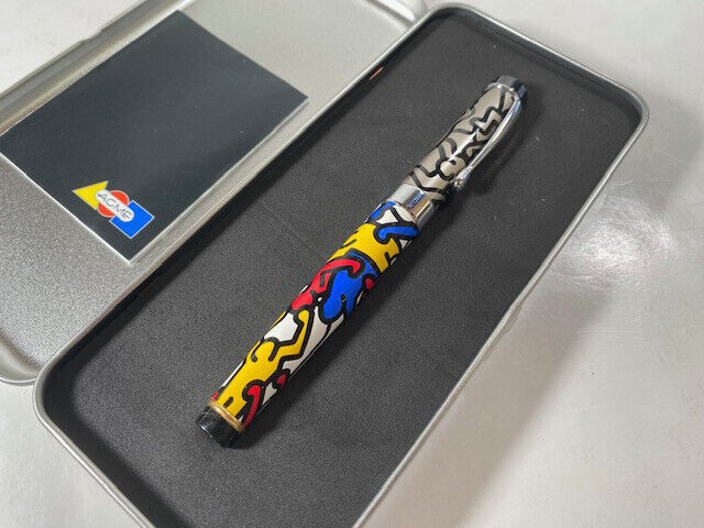 Archived ACME Studio KEITH HARING “Doubles Multi / Silver” Rollerball Pen