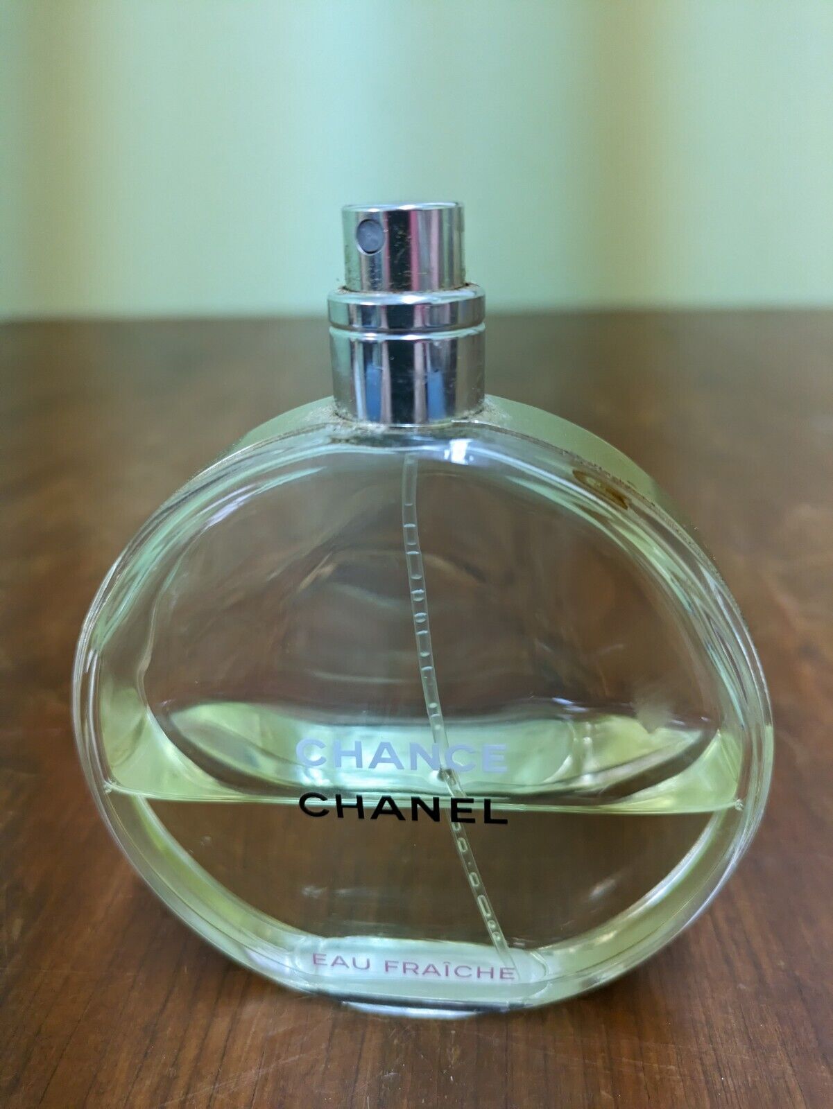 Chanel Chance Eau De Toilette Spray 3.4 Oz. Missing Cap