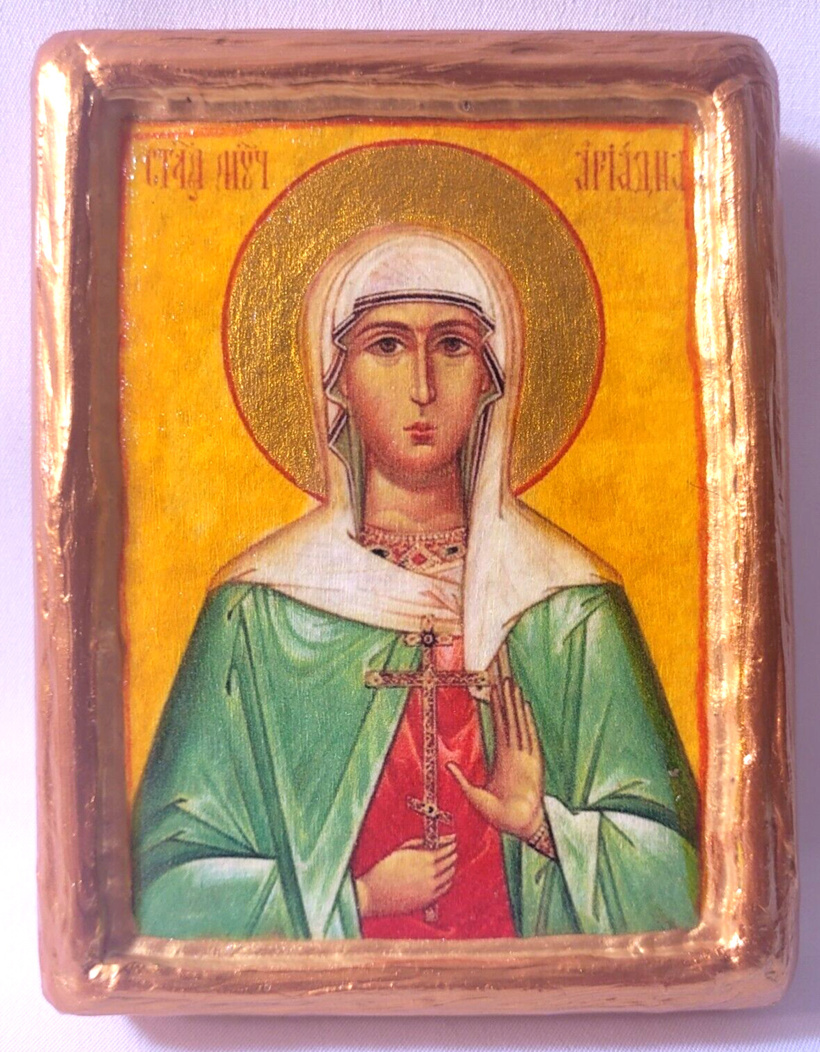 Saint Ariadne Virgin Martyr Of Phrygia  Byzantine Greek Eastern Orthodox Icon