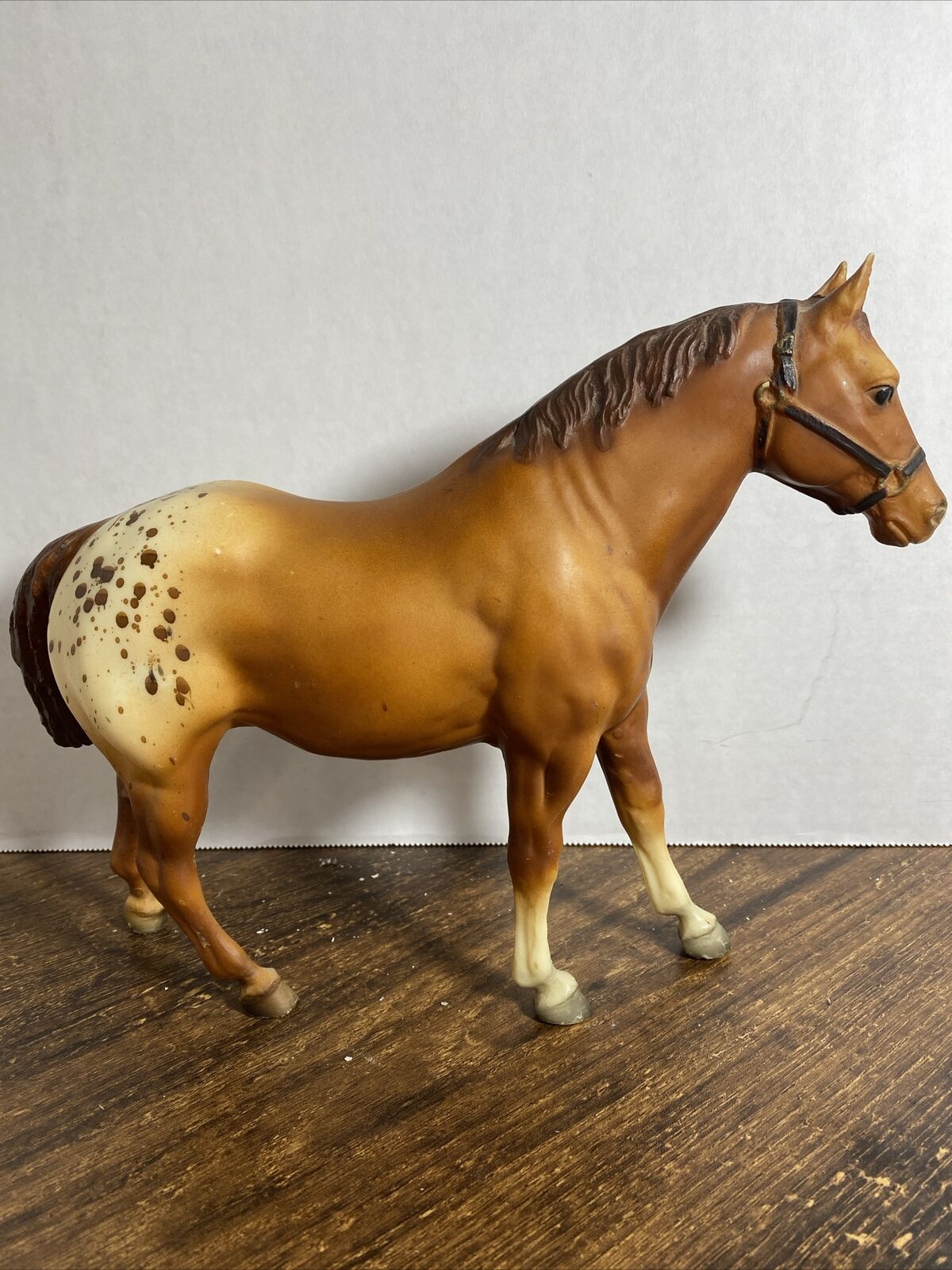 Vtg 1970's Breyer Molding Co. Horse Classic Appaloosa Mare Toy