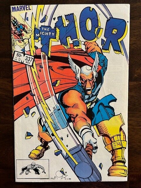 Thor #337 First Beta Ray Bill, Walter Simonson