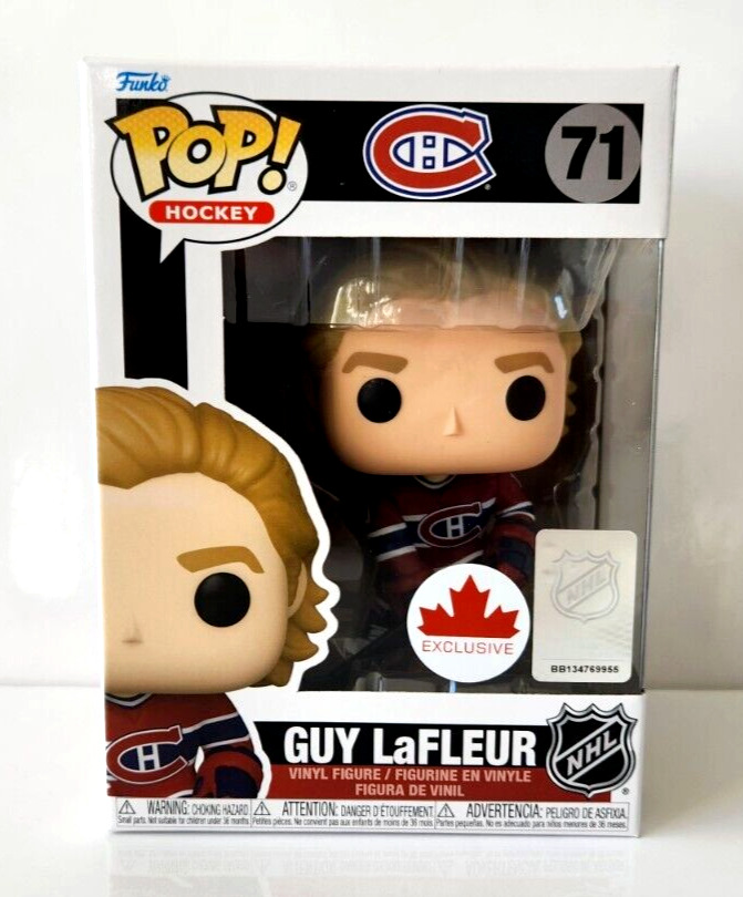 Guy Lafleur Funko Pop 71 Chase Canada Exclusive New NM NHL never opened