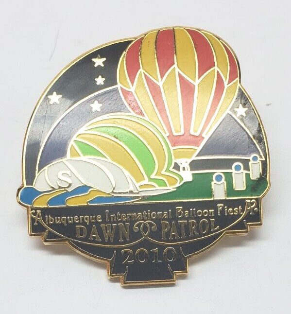 2010 Albuquerque Int\'l Balloon Fiesta Official Dawn Patrol Pin