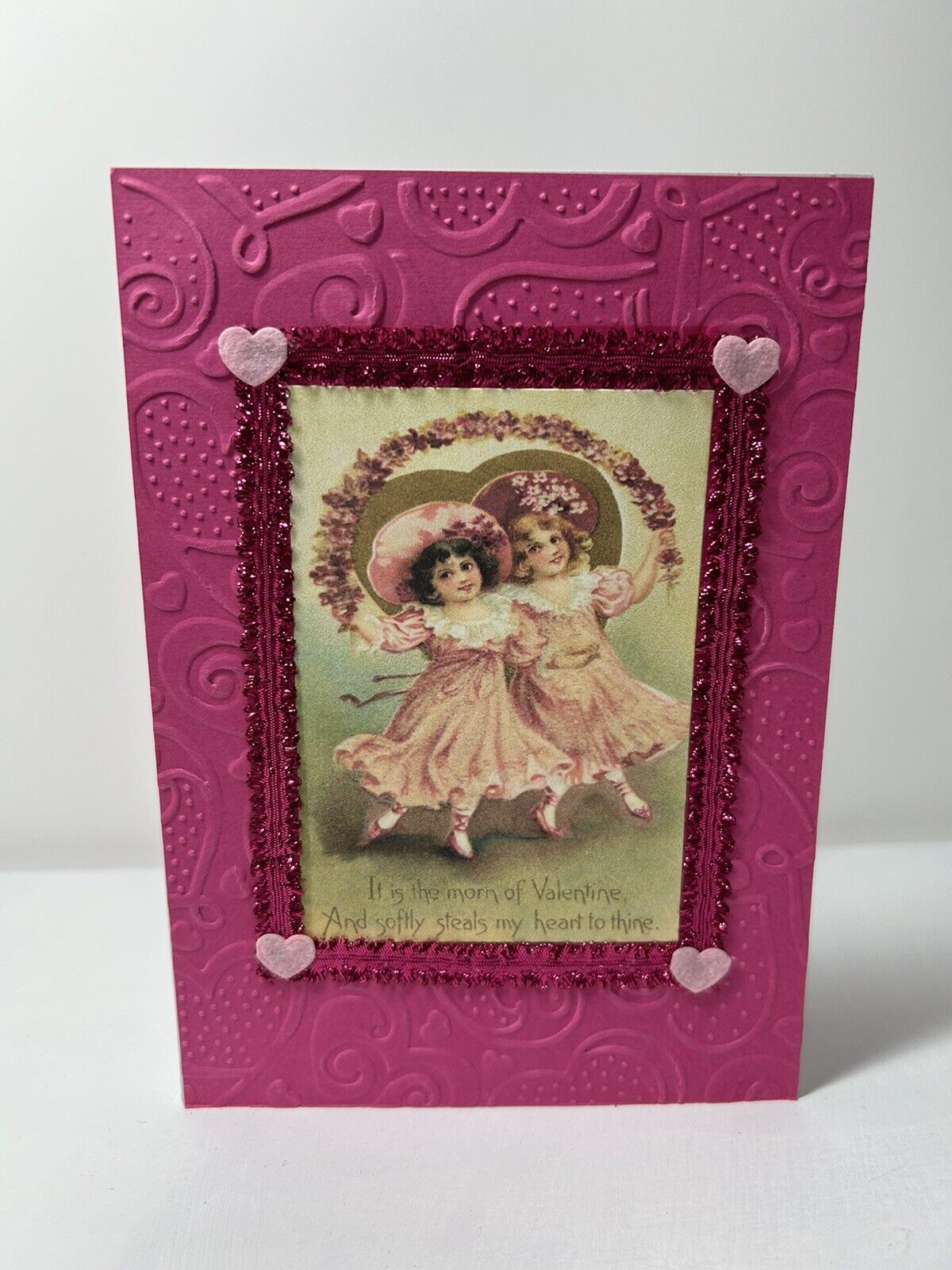 Handmade Happy Valentines Day Card (Children)