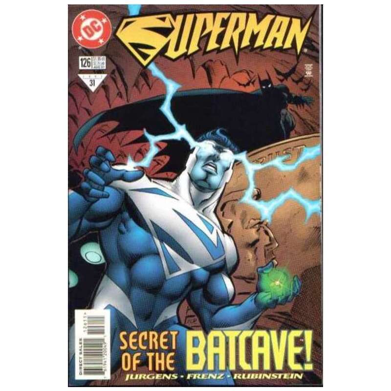 Superman (1987 series) #126 in Near Mint minus condition. DC comics [o^
