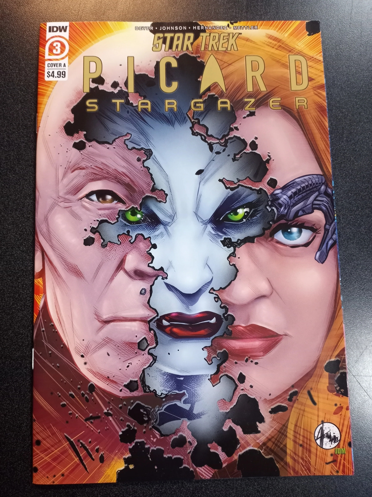 Star Trek Picard Stargazer #3 Cover A Hernandez Comic Book NM First Print