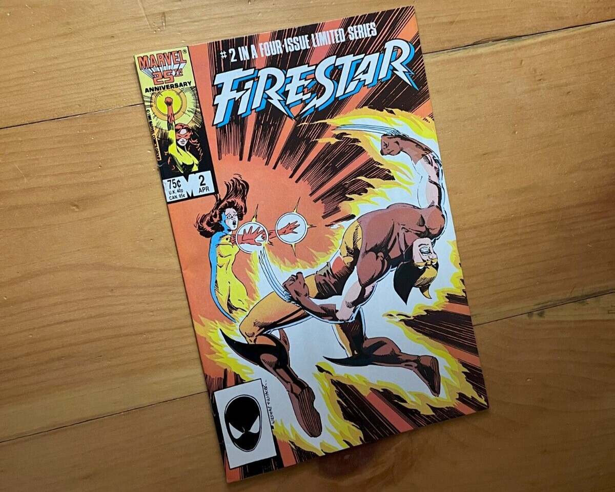 Firestar #2 1986 Marvel Comics Direct Edition NM