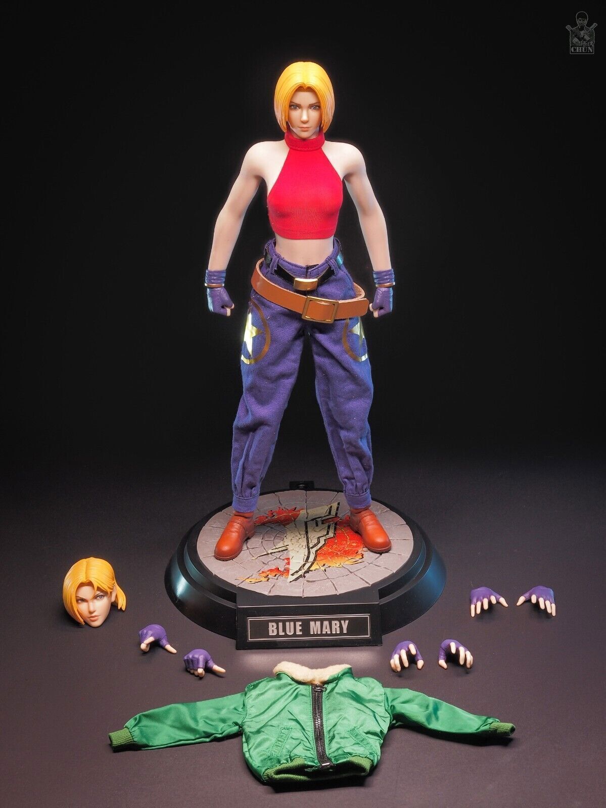 The King Of Fighter 97\'- Blue Marry 1/6th Collectibles Figure New Toy In Stock
