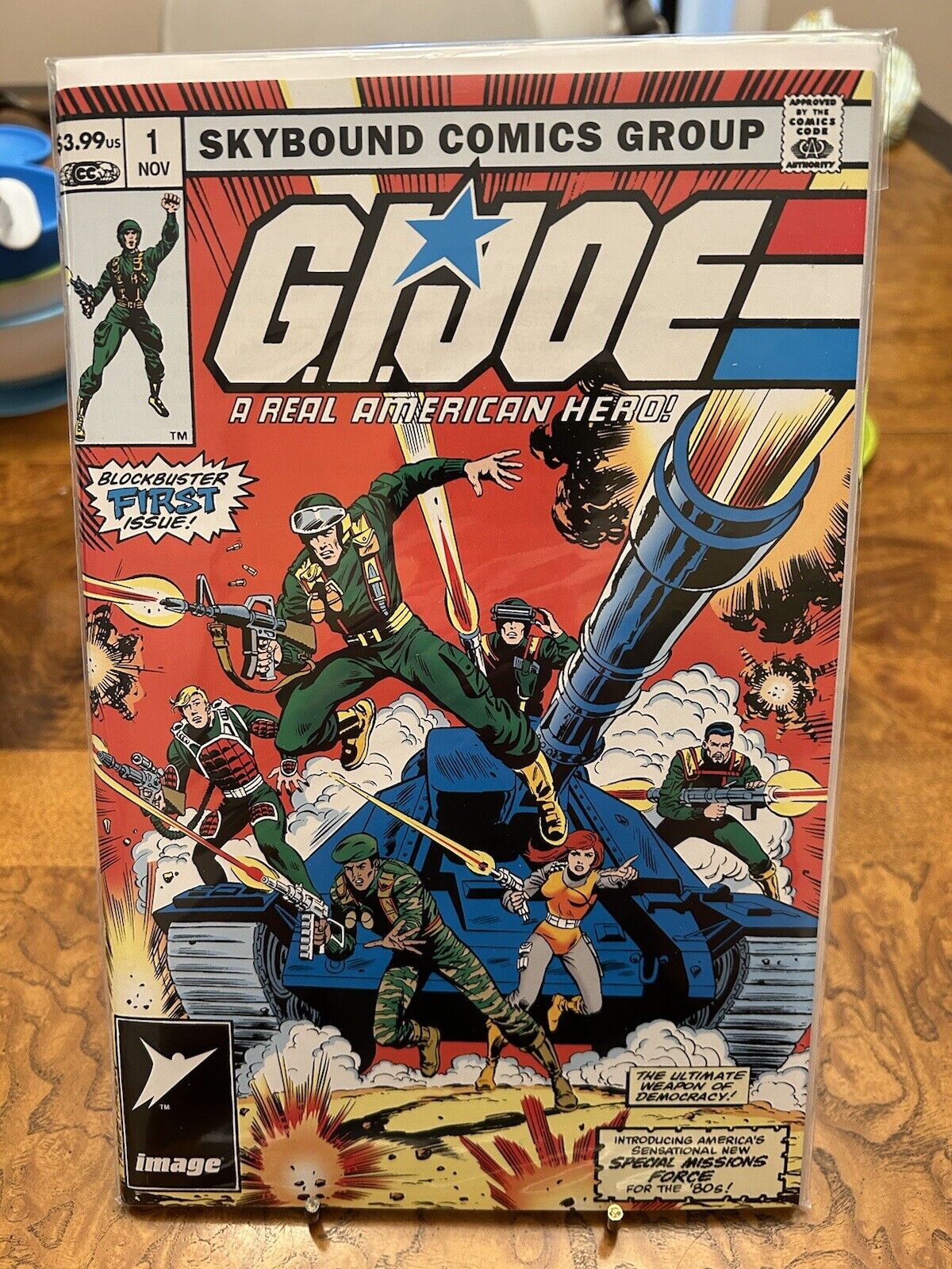 G.I. Joe A Real American Hero #1, Larry Hama Cut 2023