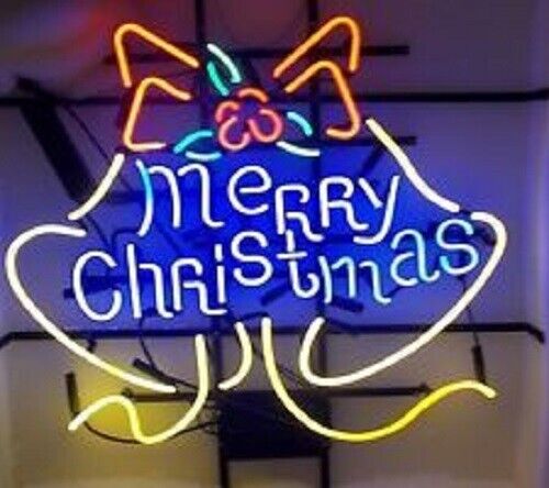 Merry Christmas Bells Neon Sign 24\
