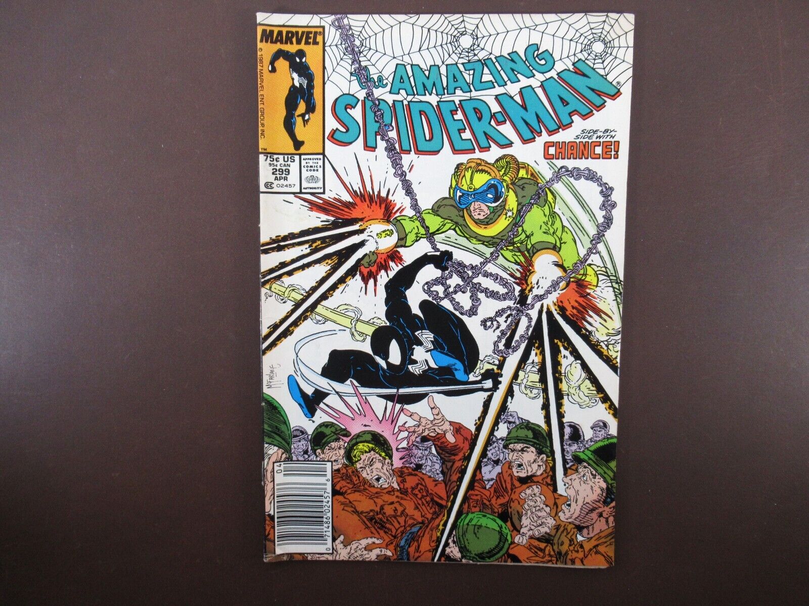 Marvel The Amazing Spider-Man, Edition #299, Side-By-Side with Chance  (H ED)
