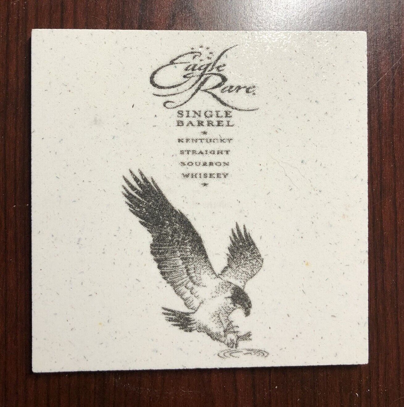EAGLE RARE 10 YEAR OLD KENTUCKY STRAIGHT BOURBON Collectible Marble Coaster