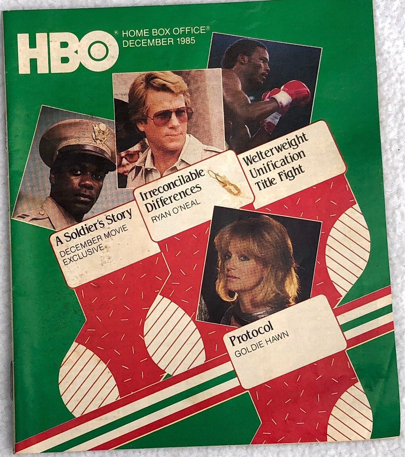 The HBO Guide December 1985 - Protocol, Starman, A Soldier\'s Story