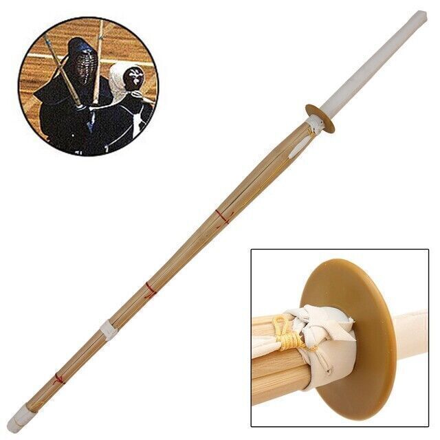 KENDO SHINAI BAMBOO KATANA PRACTICE TRAINING SWORD SPARING JAPANESE 44 Inches