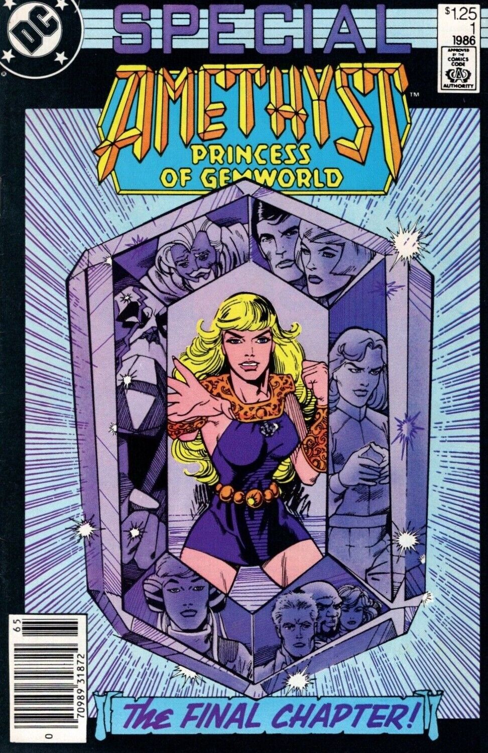 Amethyst Special #1 (Newsstand) FN; DC | Princess of Gemworld - we combine shipp