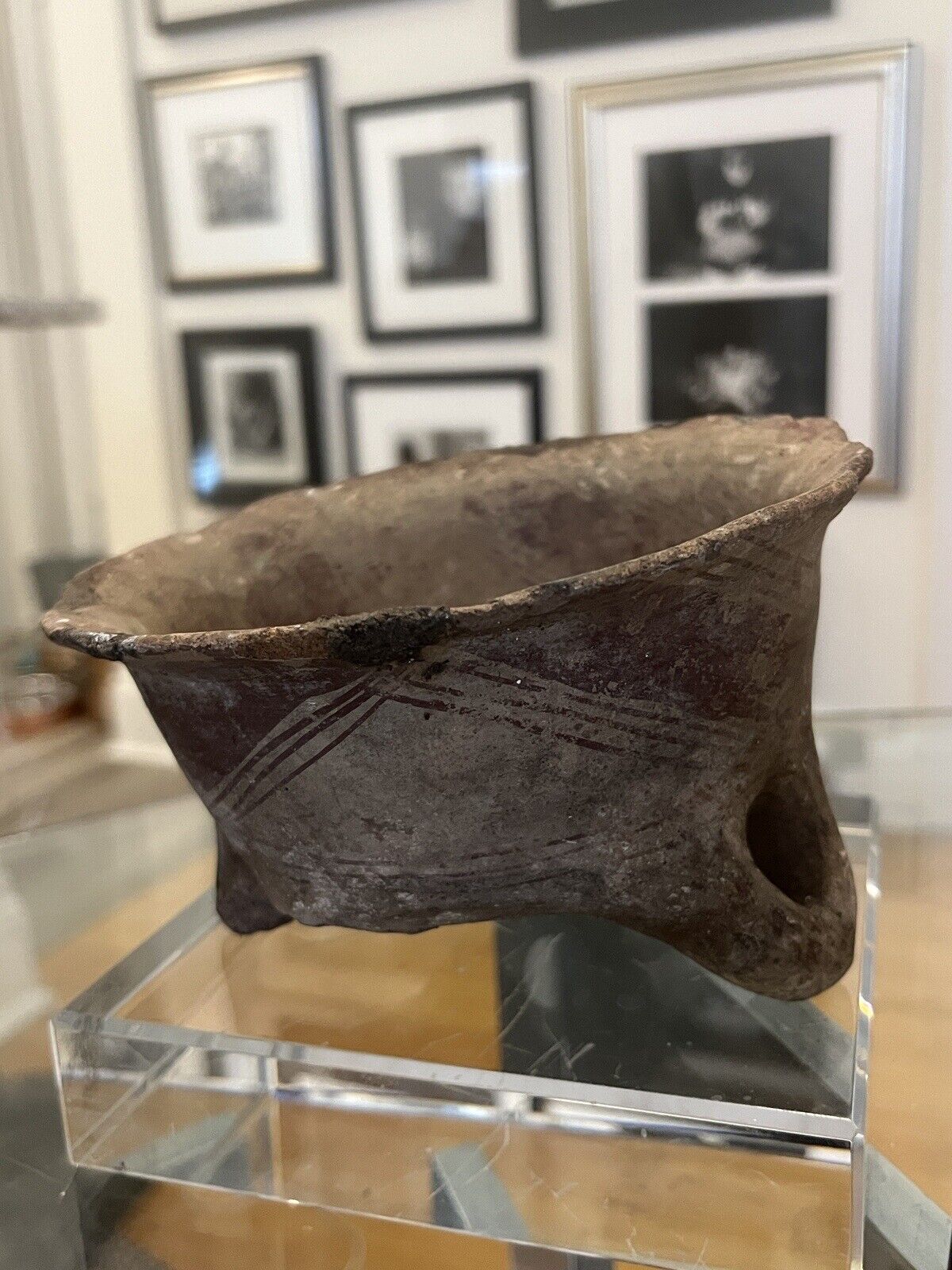 Pre-Colombian, Meso-American Pottery Utilitarian Bowl