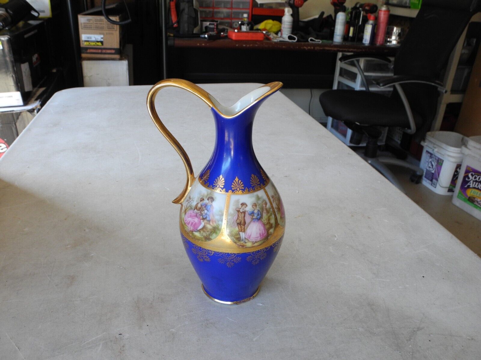 JKW Josef Kuba Porcelain Vase ??? - Western Germany  Circa 1952-1972