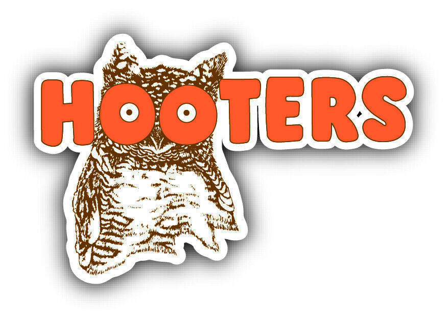 Hooters Restaurant Retro Sticker / Vinyl Decal |10 Sizes with TRACKING