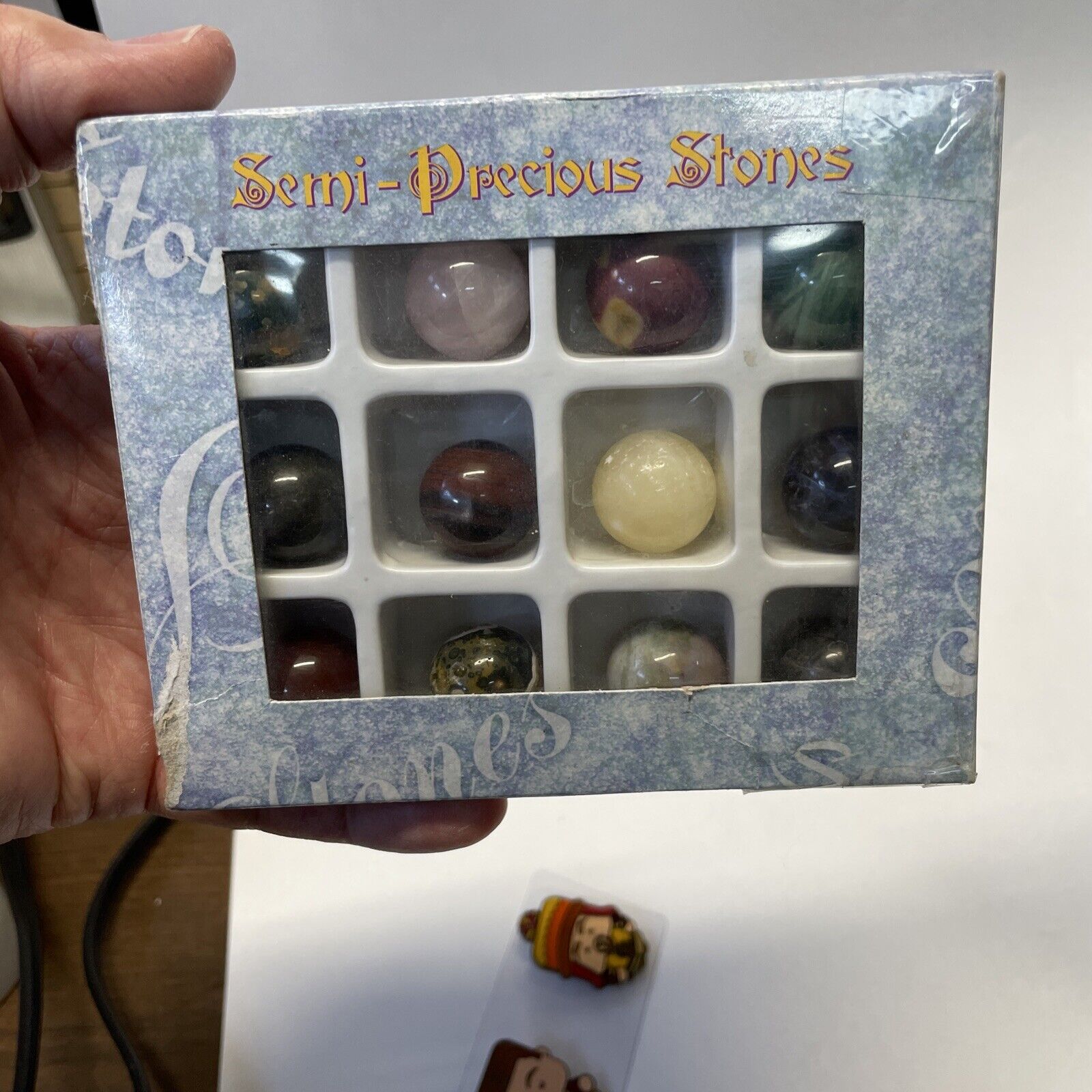 Natural Gemstones Round Ball Crystal Sphere Stone 20mm Reiki Chakra 12-20pcs/box